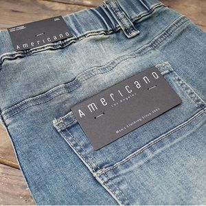 Americano Mens Twill Joggers